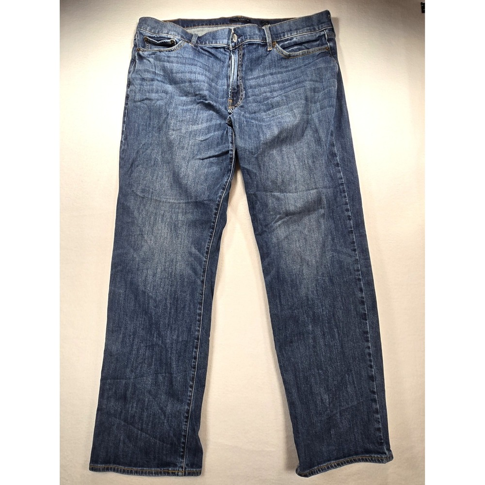 Lucky Brand 361 Vintage Straight Blue Denim Jeans Mens 40x32 Medium Wash
